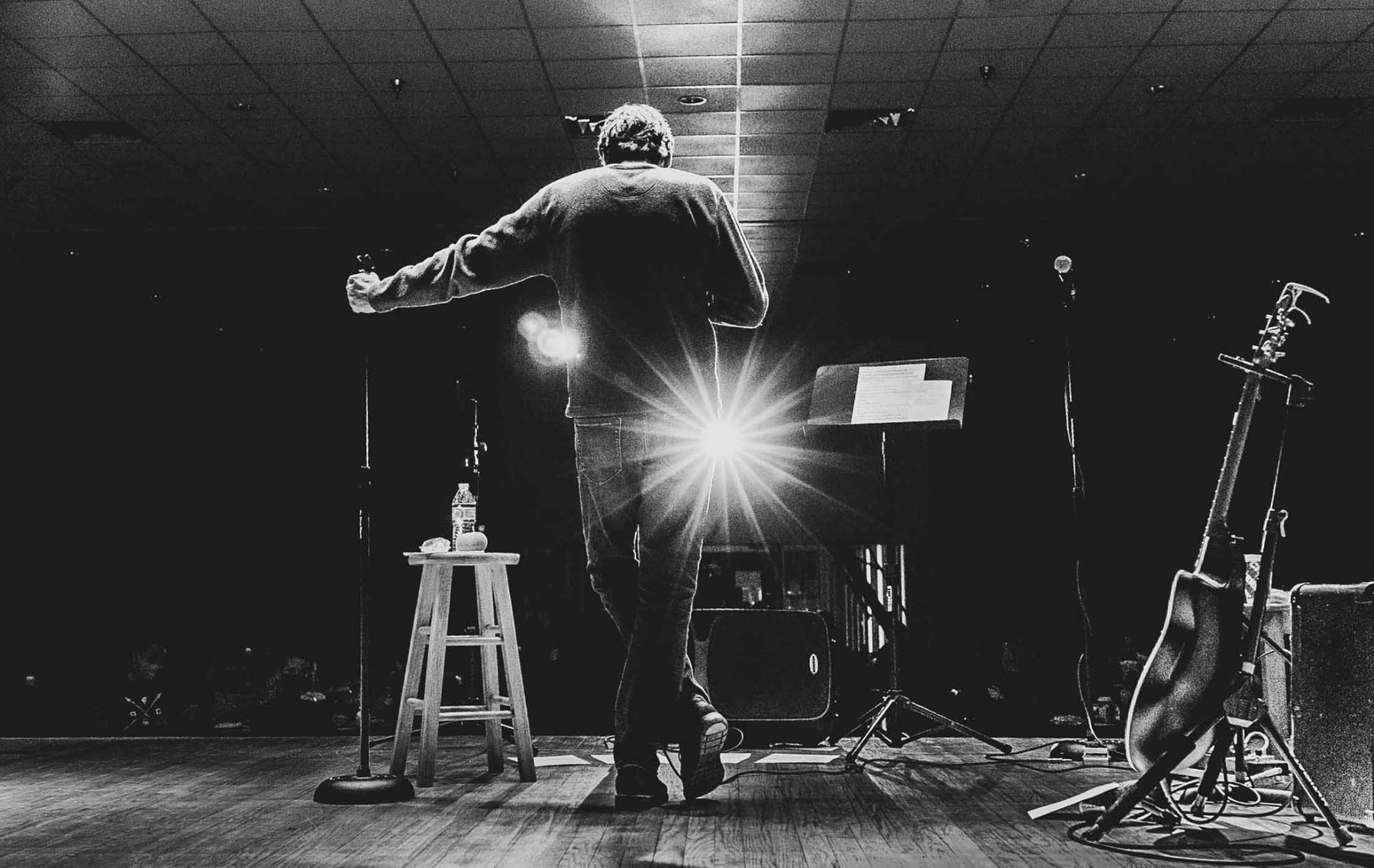 Live stage performance